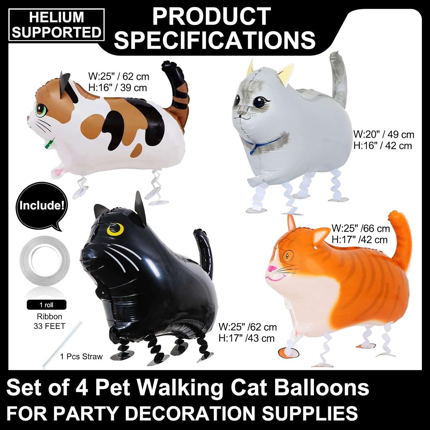 Puff's Cat Balloons